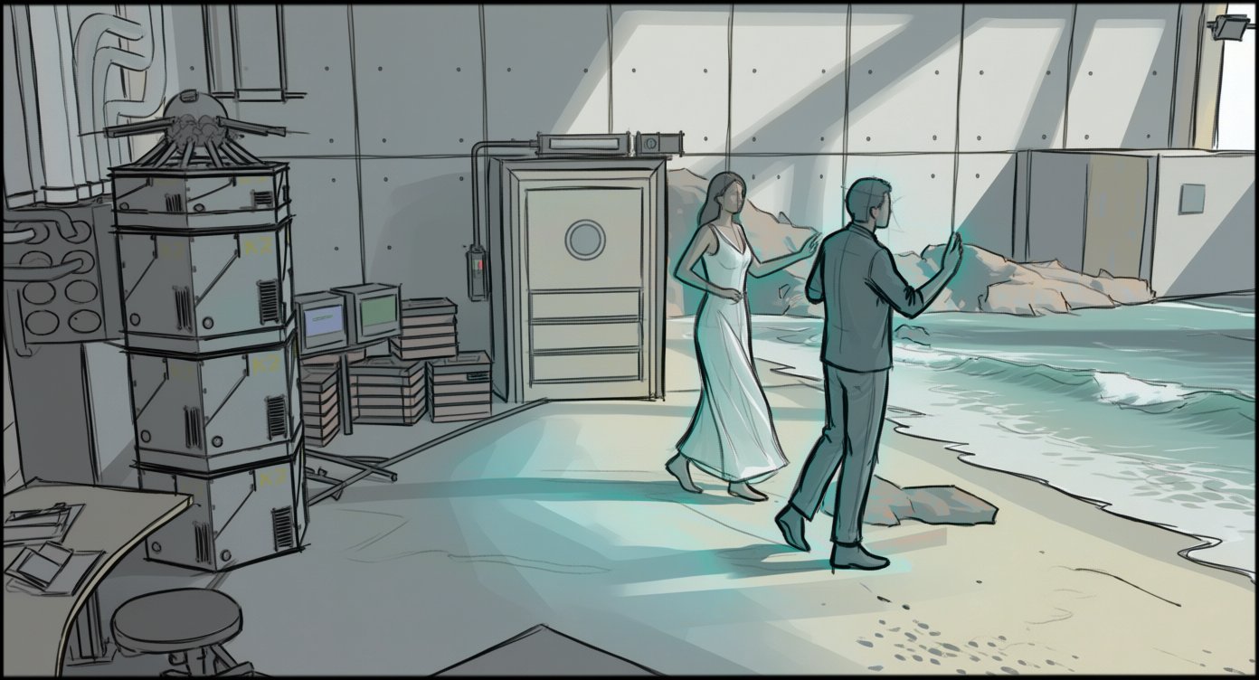 Narrative - Sci Fi - storyboard frame 7 by Dakota Warren